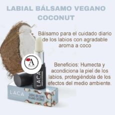 Laca Labial Balsamo Vegano Coconut