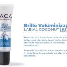 Laca Brillo Voluminizador Labial Coconut. 10g
